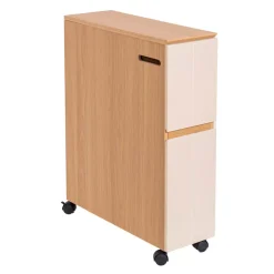 TENDANCE Contenitori Bagno|Accessori Water-Mobile porta rotoli carta igienica multifunzione con 2 cassetti e ruote Rivoli