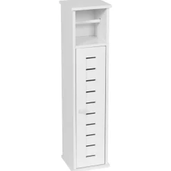 TENDANCE Contenitori Bagno|Mobili Bagno-Mobile portarotolo carta igienica con riserva (H75 cm) Santorin