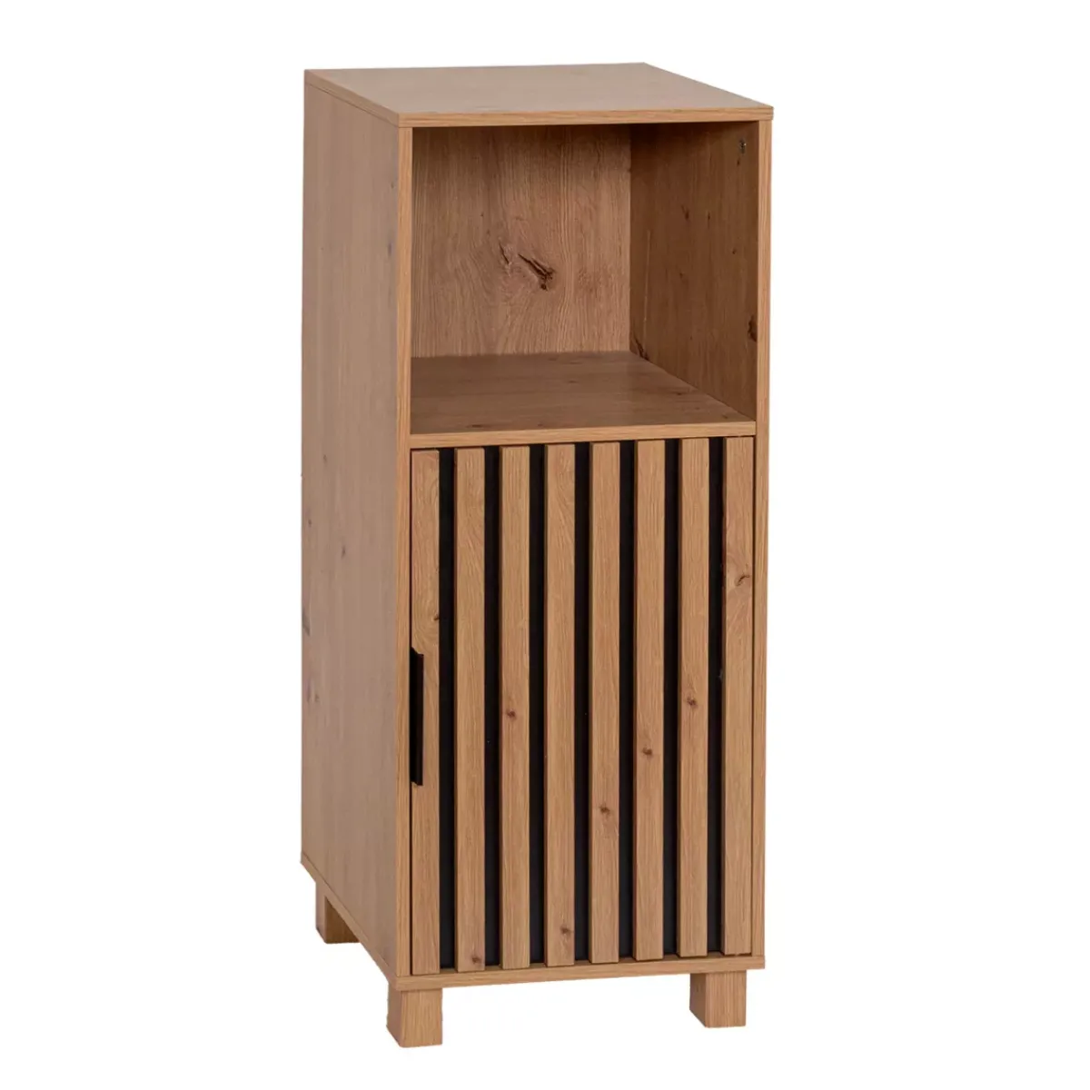 TENDANCE Contenitori Bagno|Mobili Bagno-Mobiletto basso bagno in legno (86 x 35 cm) Karma