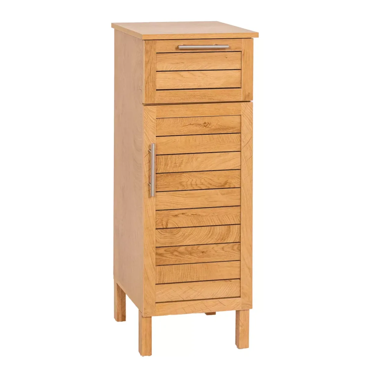 TENDANCE Contenitori Bagno|Mobili Bagno-Mobiletto basso bagno in legno (93 x 35 cm) Colonial