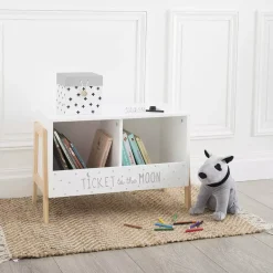 ATMOSPHERA Mobili Bambini-Mobiletto doppio per bambini (H40 cm) Scrittura