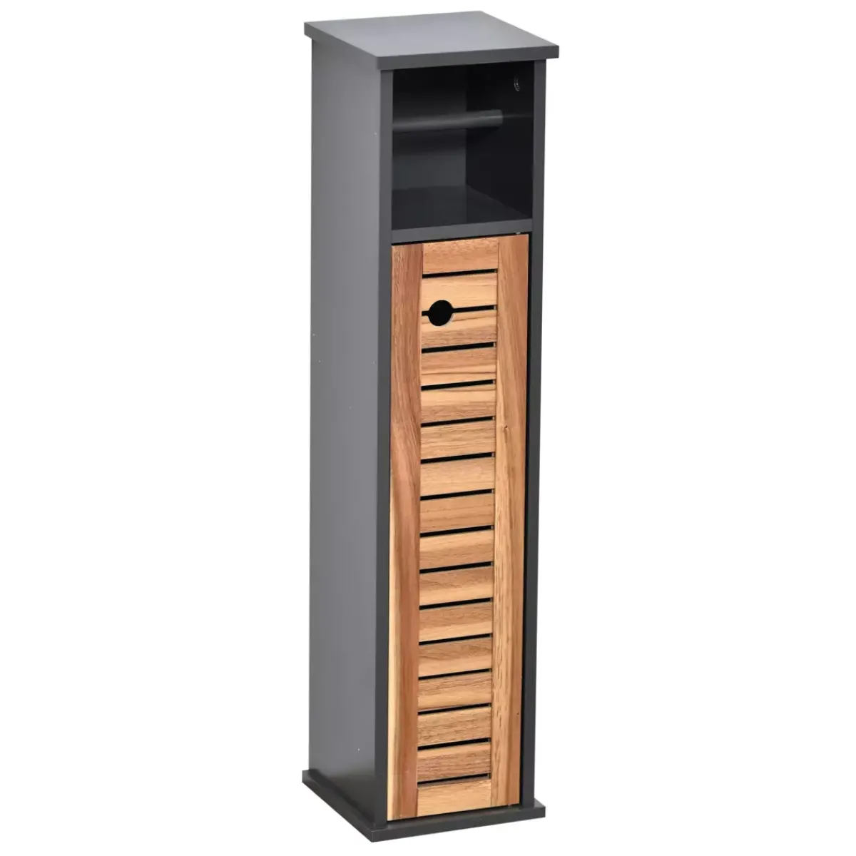 TENDANCE Contenitori Bagno|Accessori Water-Mobiletto portarolo wc + riserva Elément Acacia