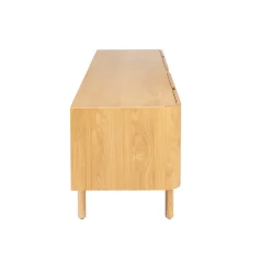 Mobile Tv-Mobile TV 4 ante in rovere massiccio (180 x 55 cm) Oakland