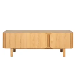 Mobile Tv-Mobile TV 3 ante in rovere massiccio (154 x 55 cm) Oakland
