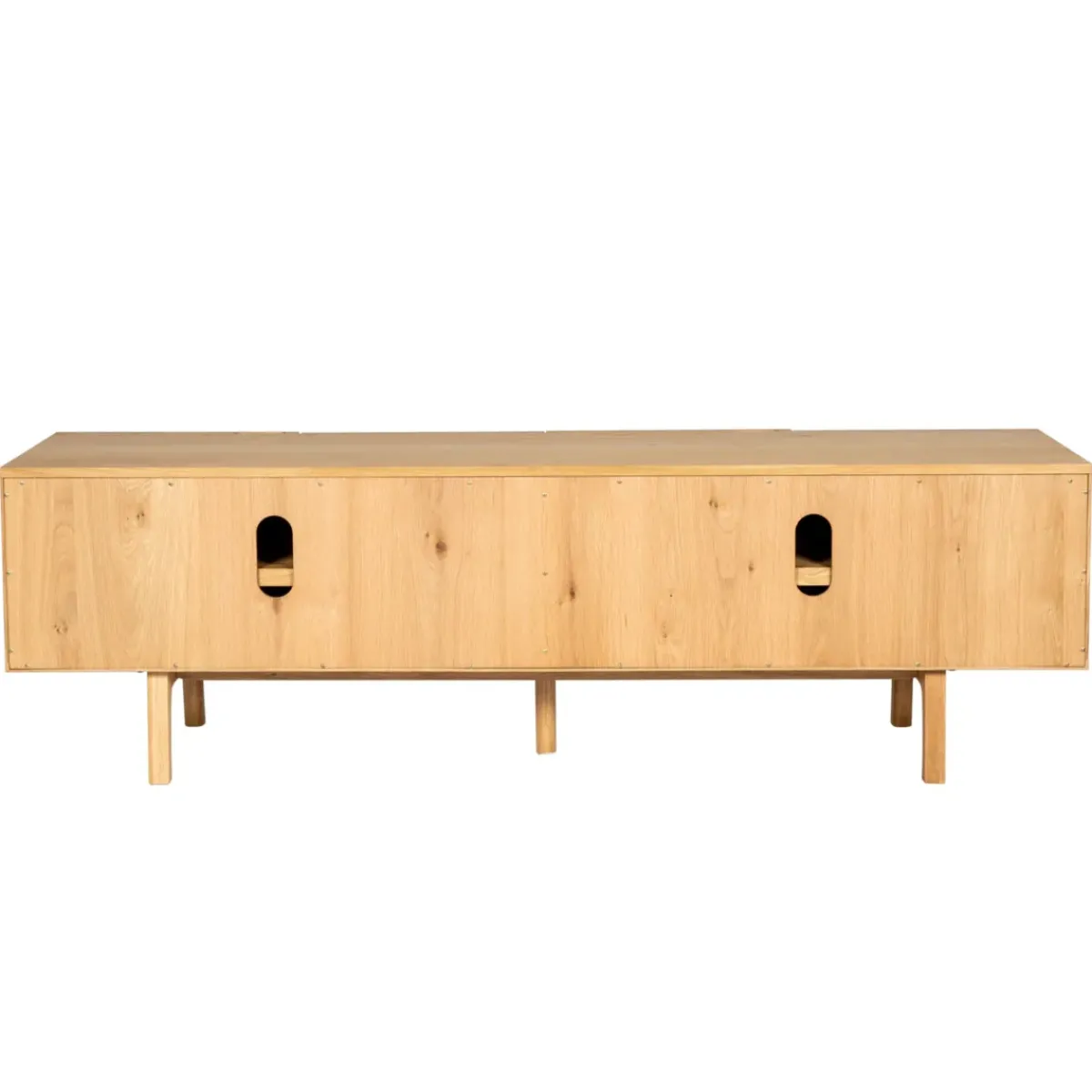 Mobile Tv-Mobile TV 4 ante in rovere (180 x 55 cm) Olys