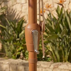 KAEMINGK Ombrelloni Da Giardino-Ombrellone da giardino rotondo con frange (D2.5 m) Mexico