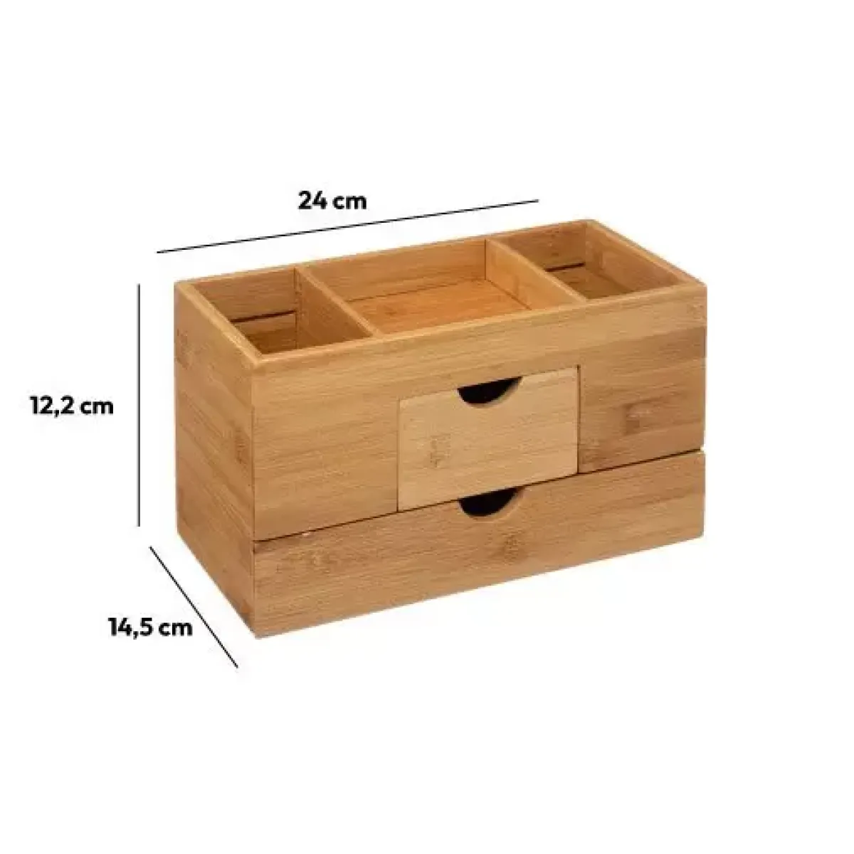 ATMOSPHERA Accessori Bagno-Organizer per trucchi Natureo Bambù