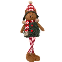 KAEMINGK Babbo Natale Animali E Personaggi-Orsaccochiotto natalizio decorativo (H68 cm) Max in montagna