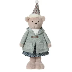 KAEMINGK Babbo Natale Animali E Personaggi-Orsetta delle nevi (H53 cm) Gabrielle e verde chiaro