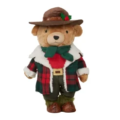 KAEMINGK Babbo Natale Animali E Personaggi-Orso decorativo di Natale (H45 cm) Noha dal Canada