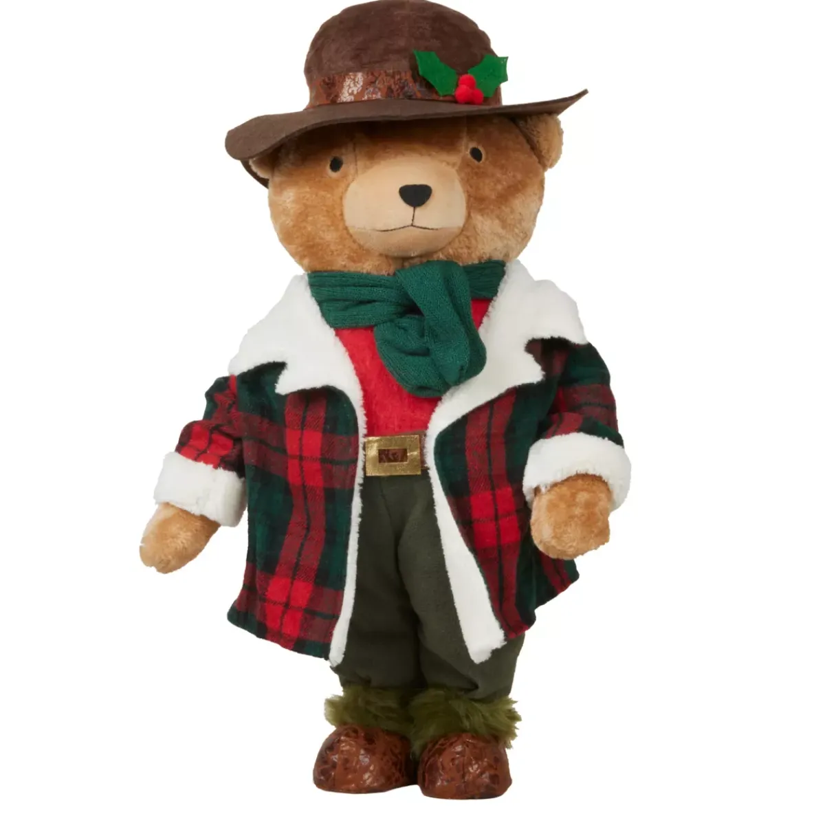 KAEMINGK Babbo Natale Animali E Personaggi-Orso decorativo di Natale (H60 cm) Noha dal Canada
