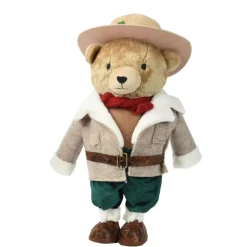 KAEMINGK Babbo Natale Animali E Personaggi-Orso decorativo natalizio (H60 cm) Misha dall'Alaska