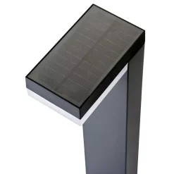 #N/A Luci Per Esterno-Paletto da giardino solare 40 LED 600 lumen (H70 cm) Elite Grigio
