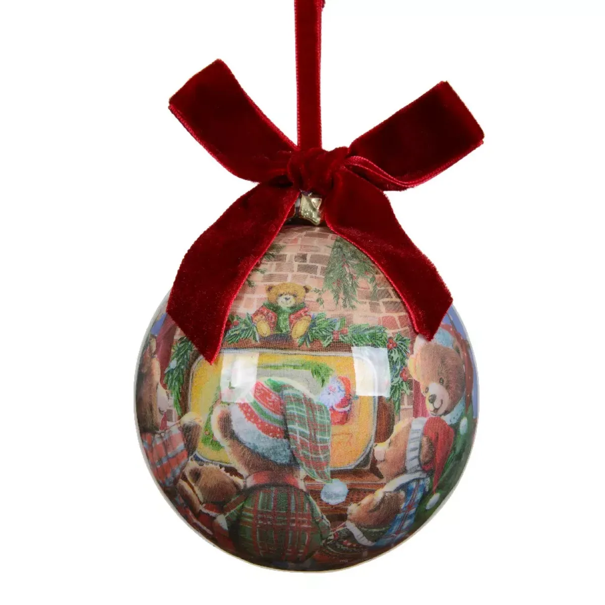 KAEMINGK Palline Di Natale-Pallina di Natale (D100 mm) Piccoli orsetti