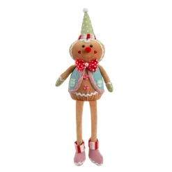 KAEMINGK Babbo Natale Animali E Personaggi-Pan di zenzero in piedi (H50 cm) Johnny il Clown