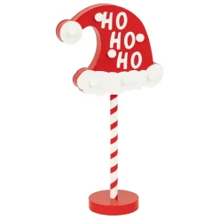 FEERIC LIGHTS Oggetti Decorativi E Illuminati|Decorazioni E Oggetti Natalizi-Pannello luminoso a pile (H41 cm) Ho Ho Ho
