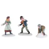 LEMAX Villagio Di Natale Lemax-Personaggi Battaglia nella neve