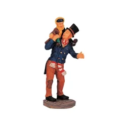 LEMAX Villagio Di Natale Lemax-Personaggi Bob Cratchit e Tiny Tim