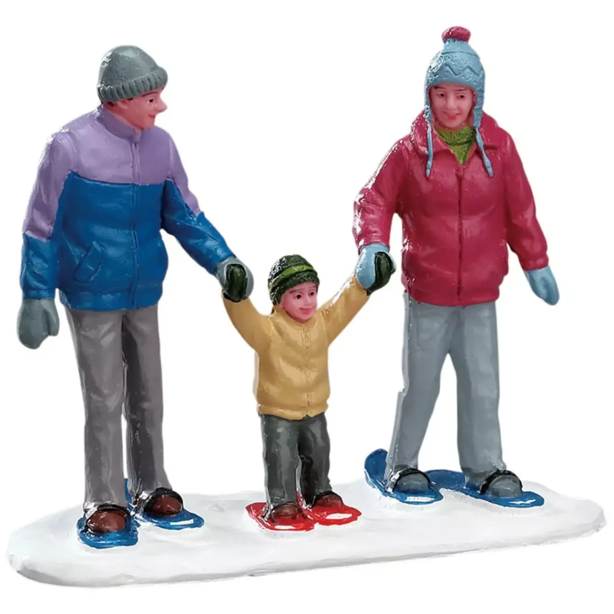 LEMAX Villagio Di Natale Lemax-Personaggi Escursione con le racchette da neve