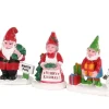 LEMAX Villagio Di Natale Lemax-Personaggi Gnomi da giardino