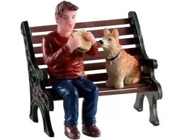 LEMAX Villagio Di Natale Lemax-Personaggi Pausa pranzo