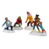 LEMAX Villagio Di Natale Lemax-Personaggi (Set di 4) Battaglia nella neve
