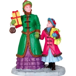 LEMAX Villagio Di Natale Lemax-Personaggi Shopping natalizio