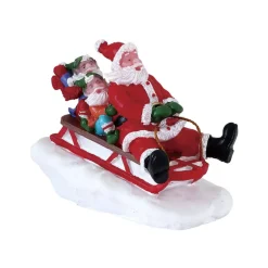 LEMAX Villagio Di Natale Lemax-Personaggio Babbo Natale sulla slitta