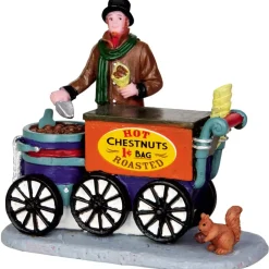 LEMAX Villagio Di Natale Lemax-Personnages Stand venditore di castagne