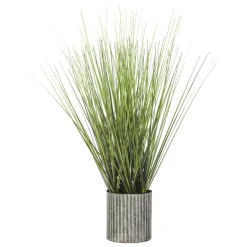 ATMOSPHERA Elementi Decorativi-Pianta artificiale (45 cm) Erba in vaso