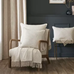 L'EFFET PAPILLON Plaid E Teli Copritutto-Plaid cotone (130 x 160 cm) Sixtine