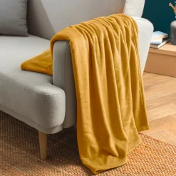 EMINZA Plaid E Teli Copritutto-Plaid morbida in flanella (130 x 180 cm) Didou