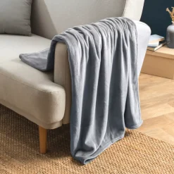 EMINZA Plaid E Teli Copritutto-Plaid morbida in flanella (125 x 150 cm) Didou