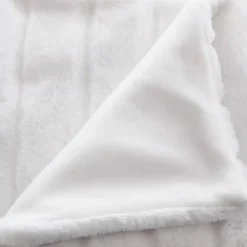 Plaid morbido (160 cm) Manoir Bianco