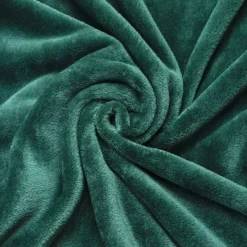 Plaid morbido flanella (130 x 180 cm) Didou Verde