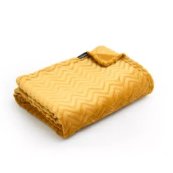 EMINZA Plaid E Teli Copritutto-Plaid morbido in flanella (125 x 150 cm) Zag