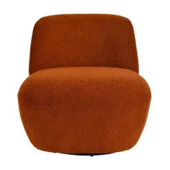 Poltrone-Poltrona girevole in bouclé (seduta 45 cm) Nyxor
