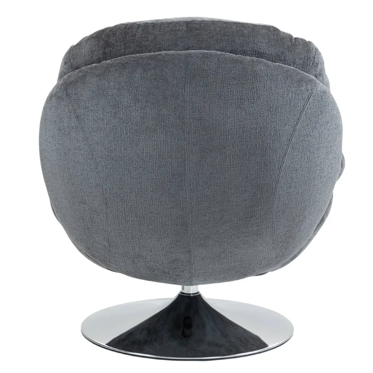 Poltrone-Poltrona girevole in tessuto (seduta 46 cm) Lomy