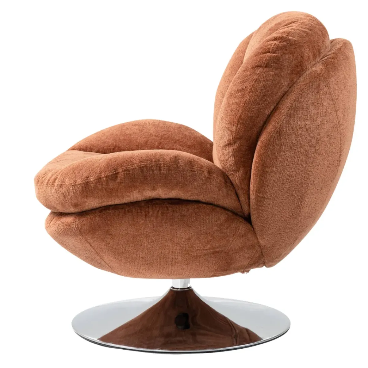 Poltrone-Poltrona girevole in tessuto (seduta 46 cm) Lomy