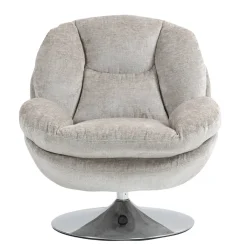 Poltrone-Poltrona girevole in tessuto (seduta 46 cm) Lomy