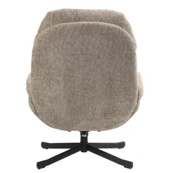 Poltrone-Poltrona girevole in tessuto (seduta 49 cm) Moor Sabbia