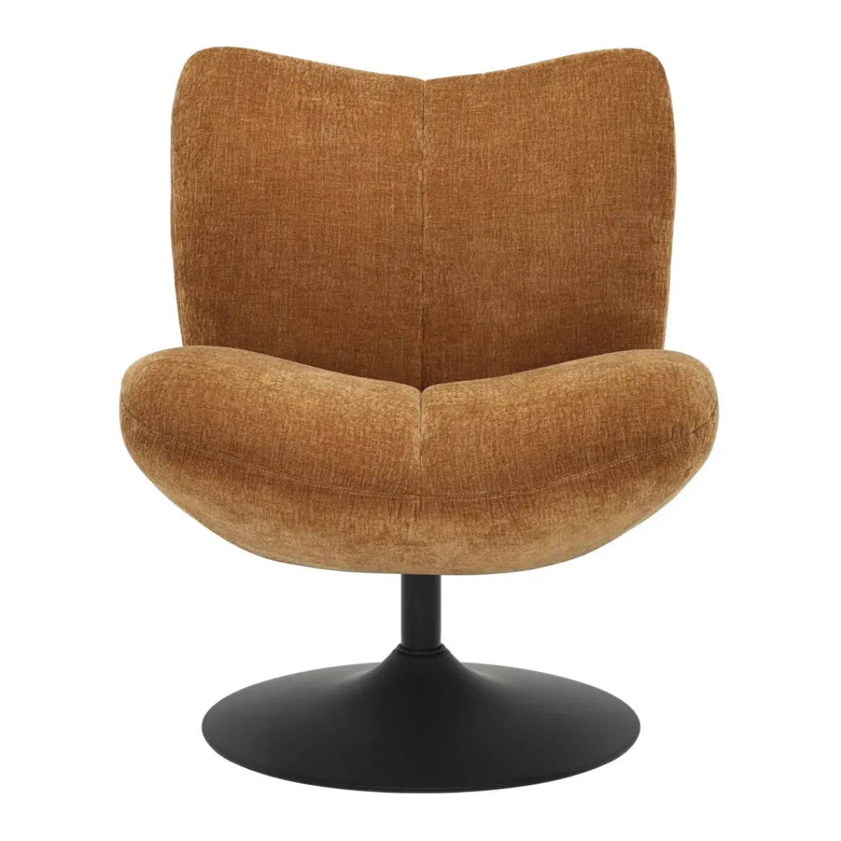Poltrone-Poltrona girevole in tessuto testurizzato (seduta 46 cm) Axis