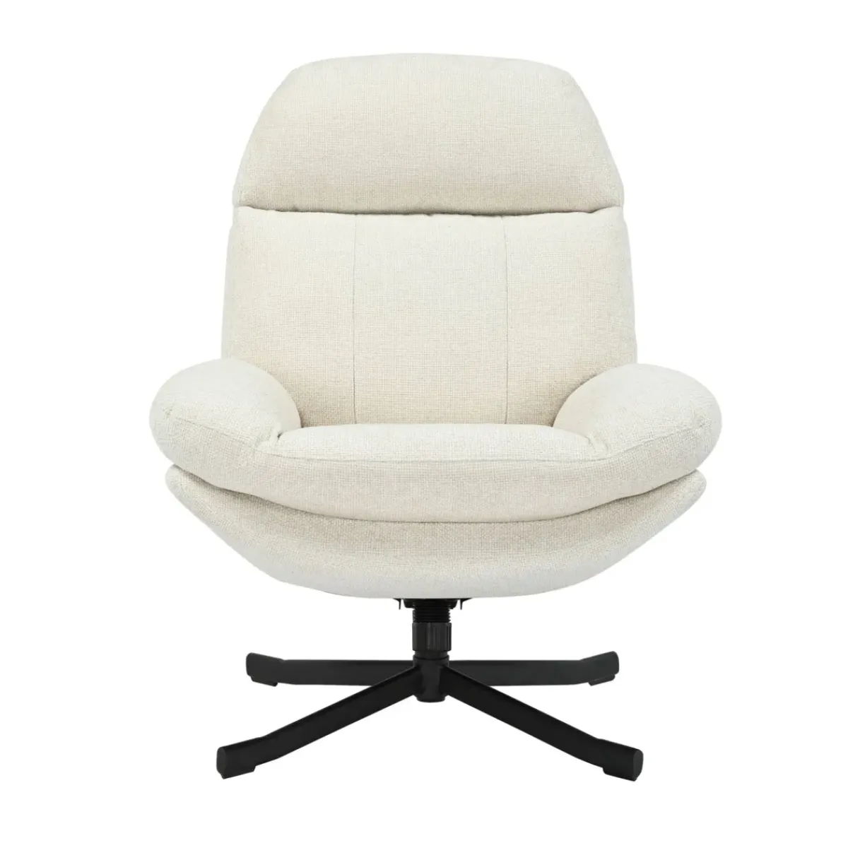 Poltrone-Poltrona girevole in tessuto (seduta 49 cm) Moor
