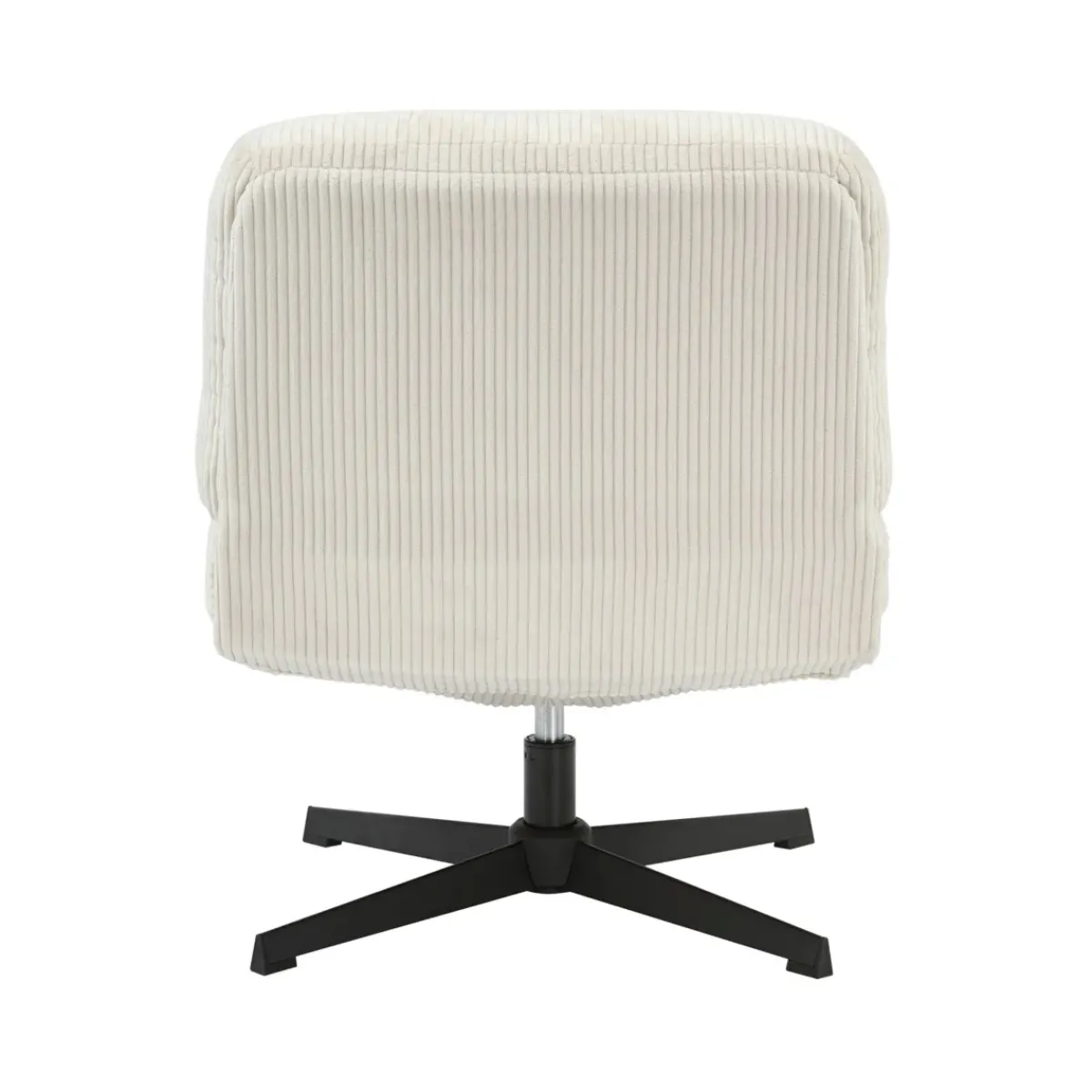 Poltrone-Poltrona girevole in velluto a coste (seduta 46 cm) Kult