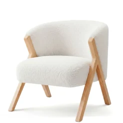 EMINZA Poltrone-Poltrona in bouclé (H70 cm) Andy