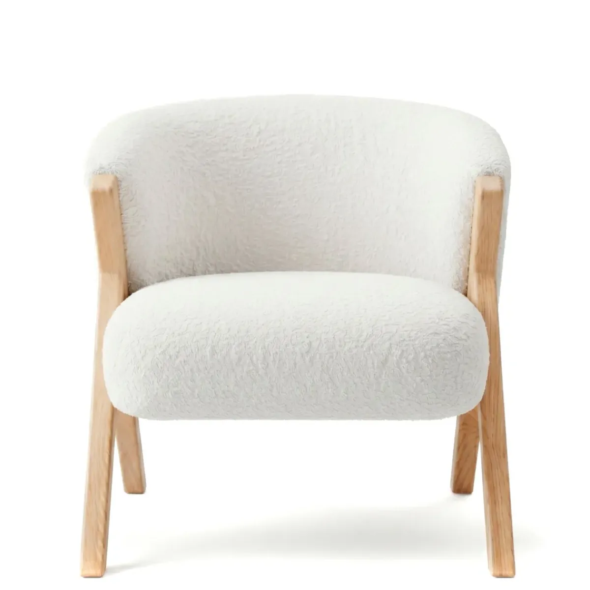 EMINZA Poltrone-Poltrona in bouclé (H70 cm) Andy