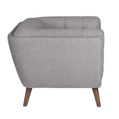 Poltrone-Poltrona in tessuto testurizzato (seduta 45 cm) Rory