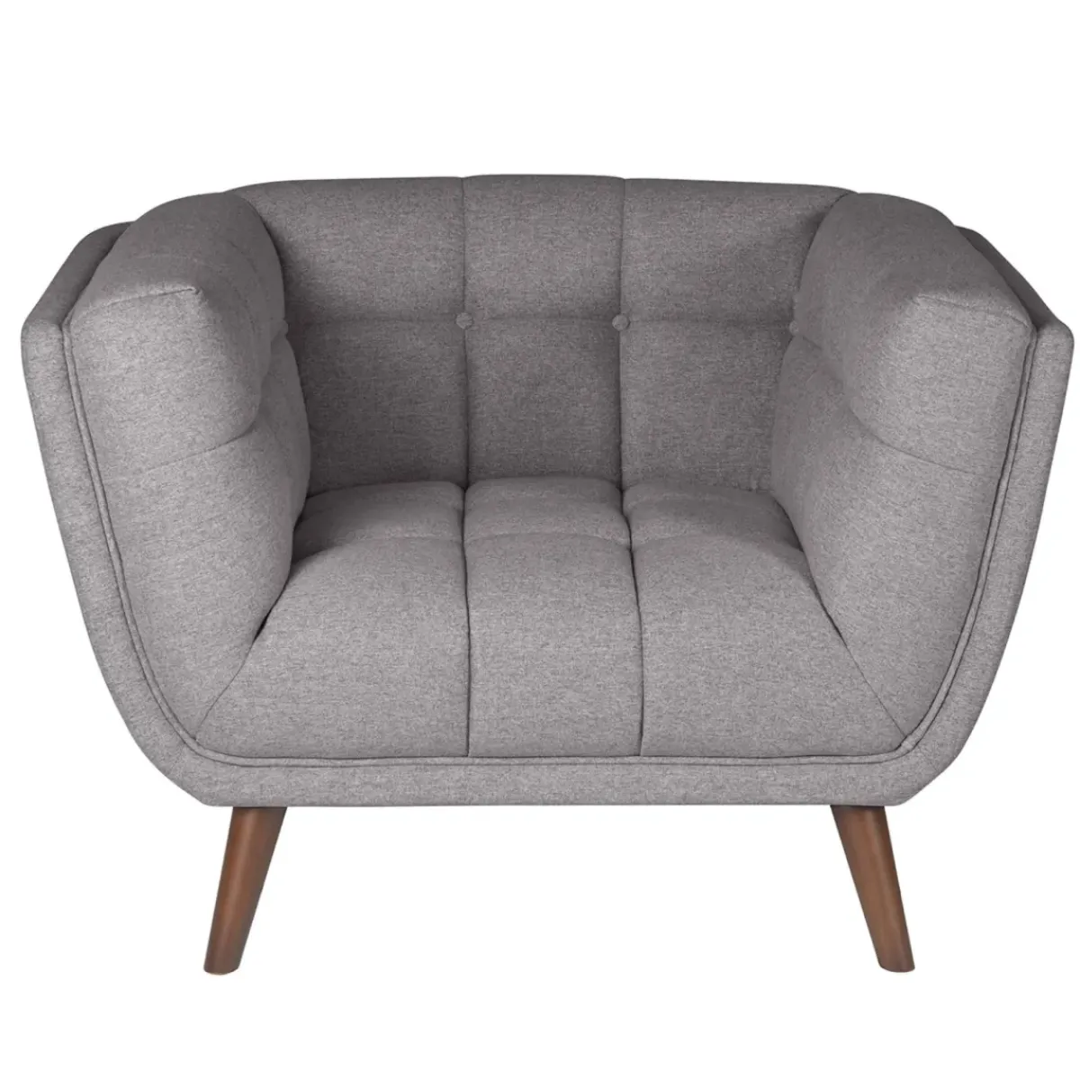 Poltrone-Poltrona in tessuto testurizzato (seduta 45 cm) Rory