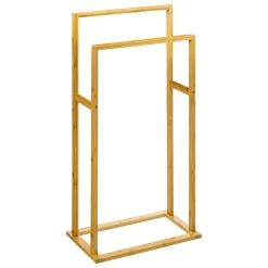ATMOSPHERA Contenitori Bagno|Accessori Bagno-Porta asciugamani in bambù (42 x 24,2 x 81,5 cm) Moly Beige