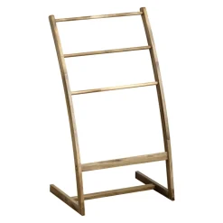 TENDANCE Contenitori Bagno|Mobili Bagno-Porta asciugamano legno d'acacia 3 livelli (H81 cm ) Lina